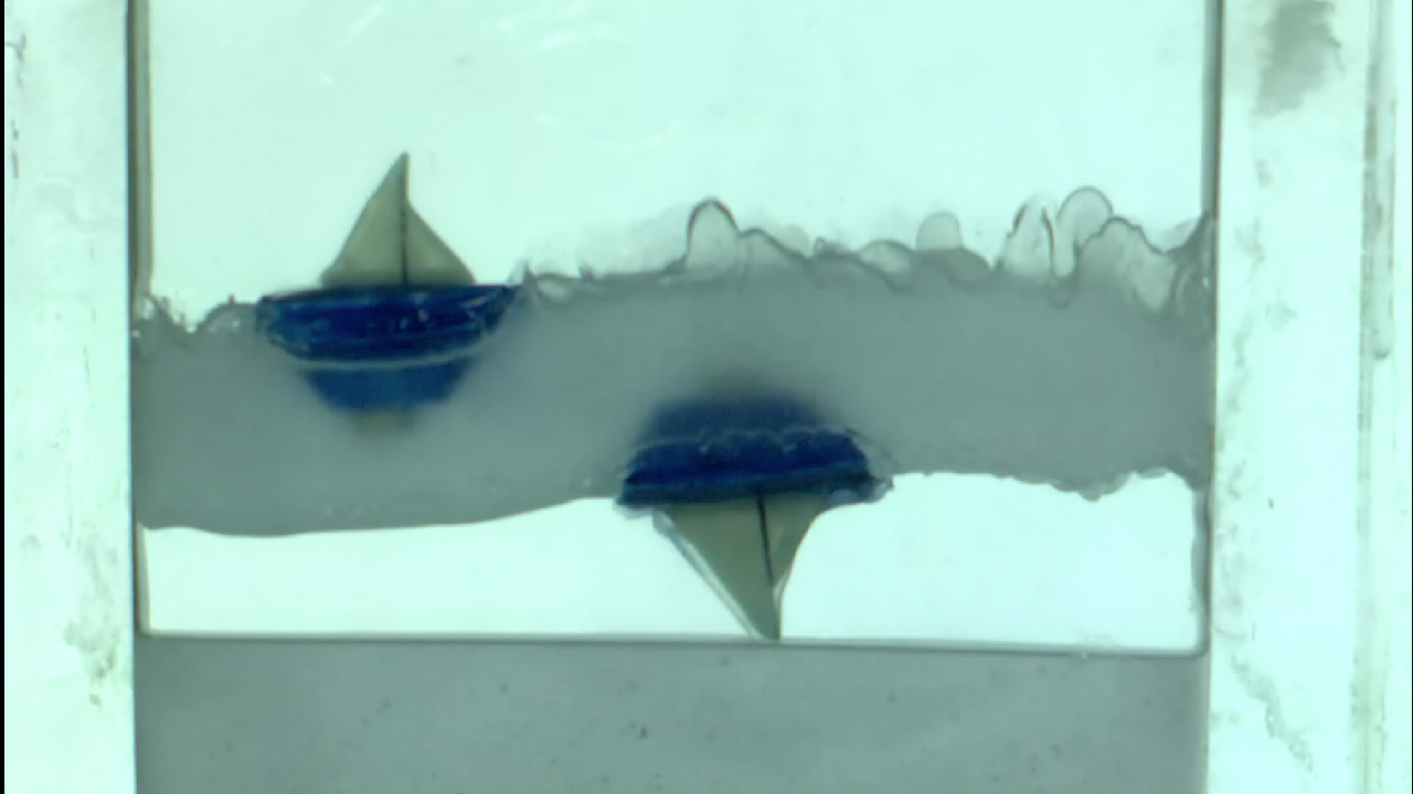 Scientists can now float a boat on levitating liquid CGTN