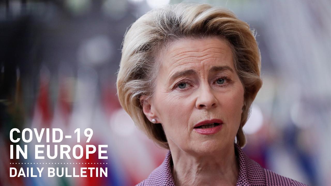 Europe cases record, Von der Leyen self-isolates: COVID-19 ...