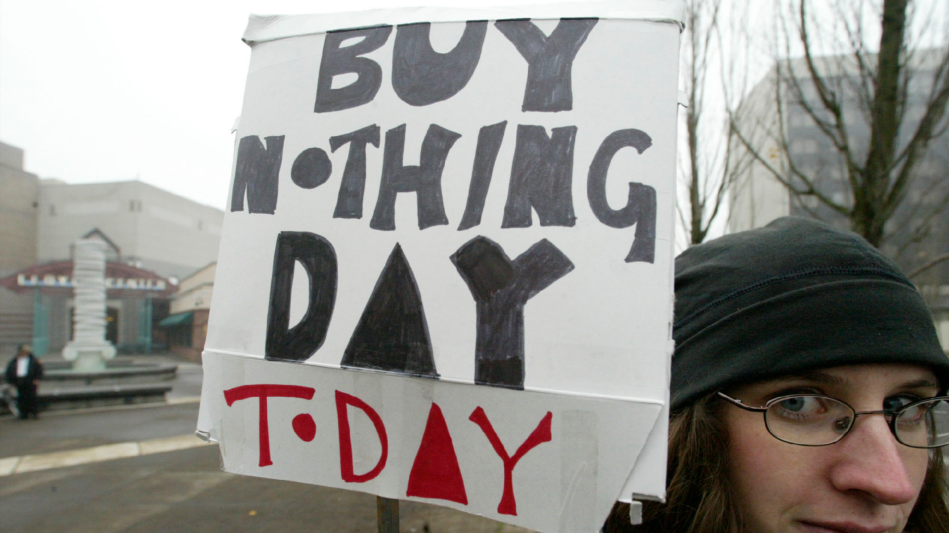 Buy nothing Day протест. Buy nothing Day.