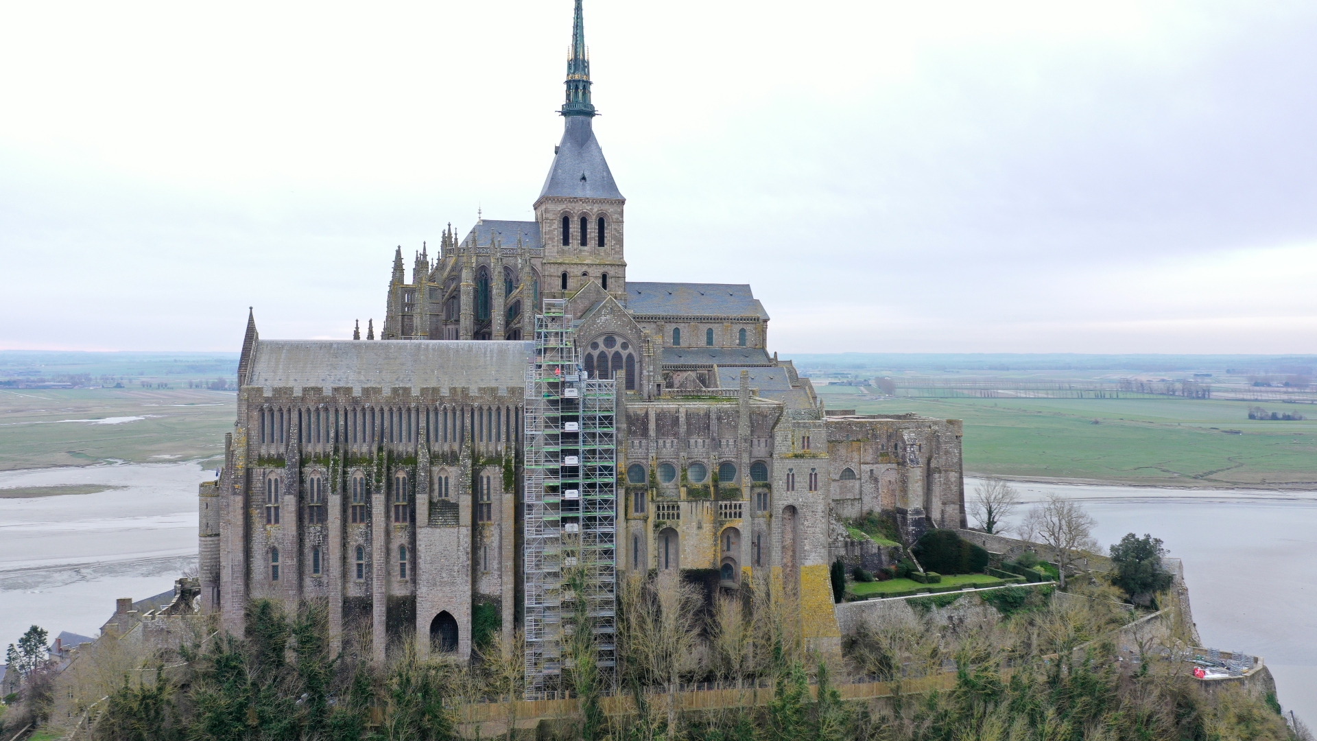 Summer overtourism plagues France's historic Mont-Saint-Michel