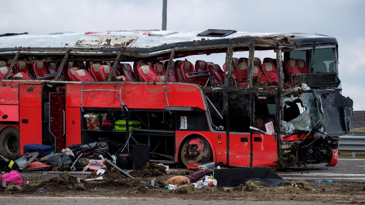 Horror bus crash in Poland leaves five dead and 30 seriously injured - CGTN