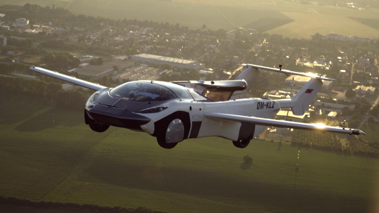 Flying car makes successful intercity flight in Slovakia - CGTN