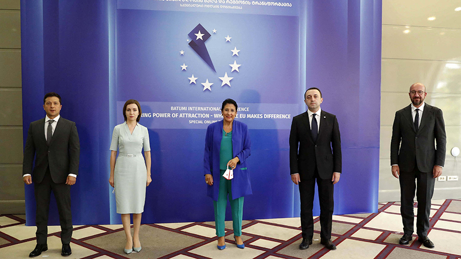 georgia-moldova-and-ukraine-hold-milestone-eu-membership-summit-cgtn
