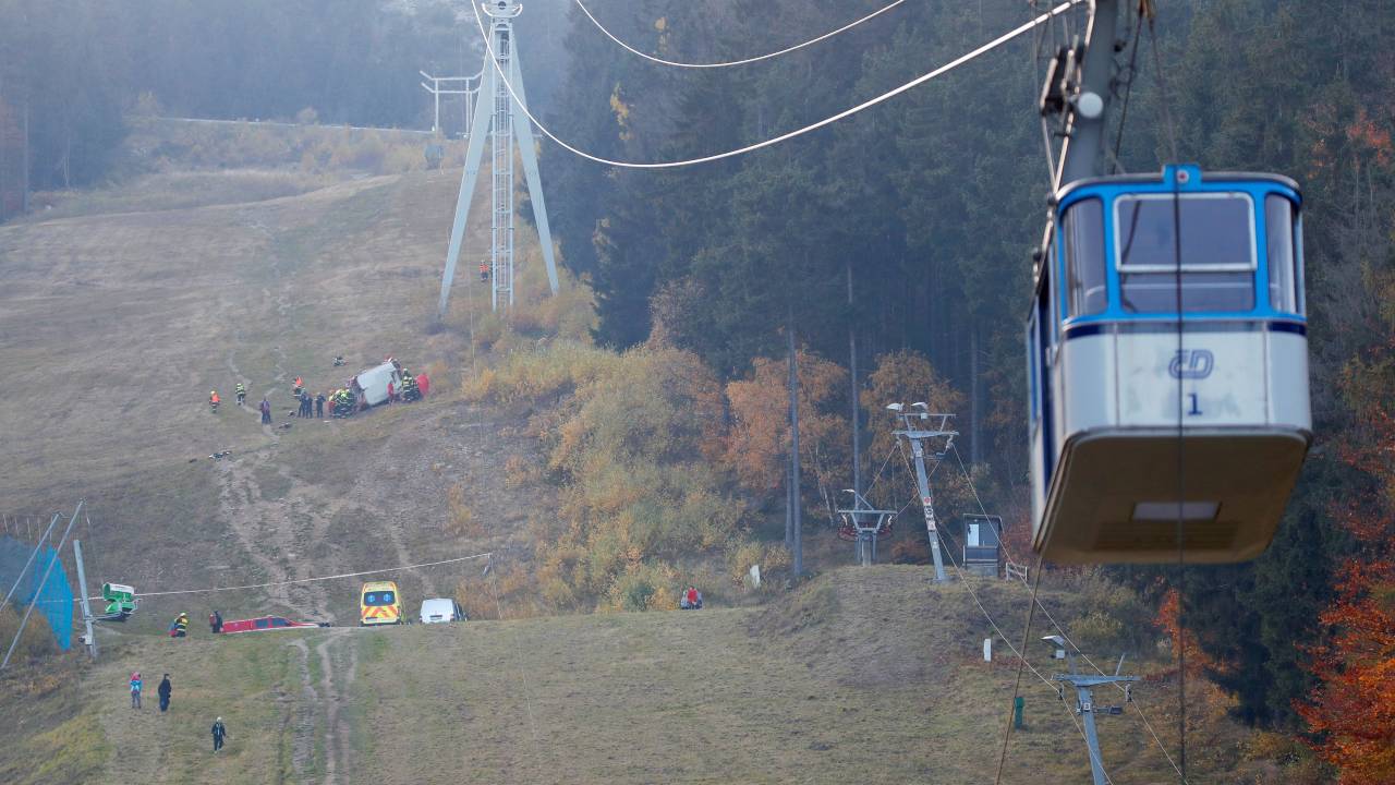 unbiased news One dead in Czech cable car accident nonpolitical news 