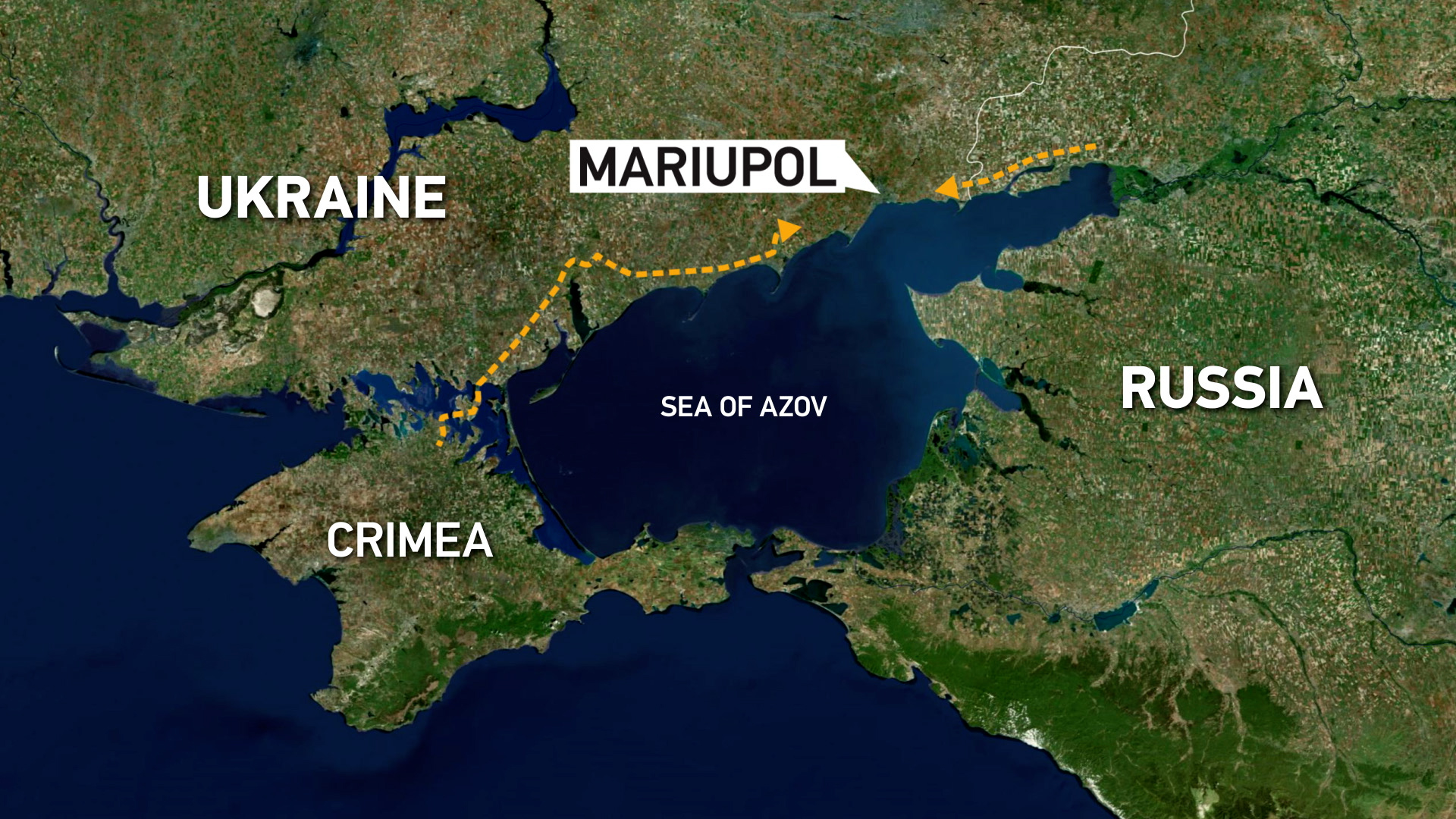 Ukraine's port city of Mariupol remains at risk from Russian invasion - CGTN