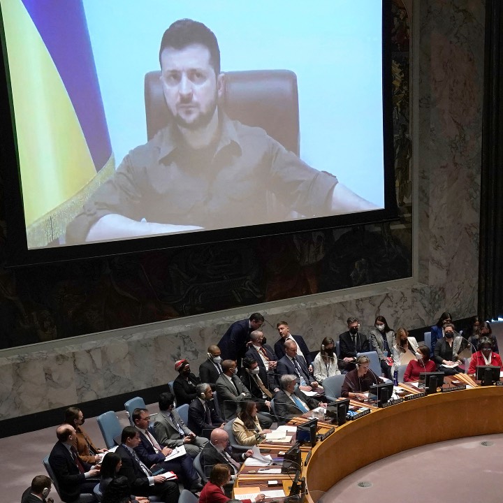Ukraine conflict day 41: Zelenskyy demands 'accountability' at the UN ...