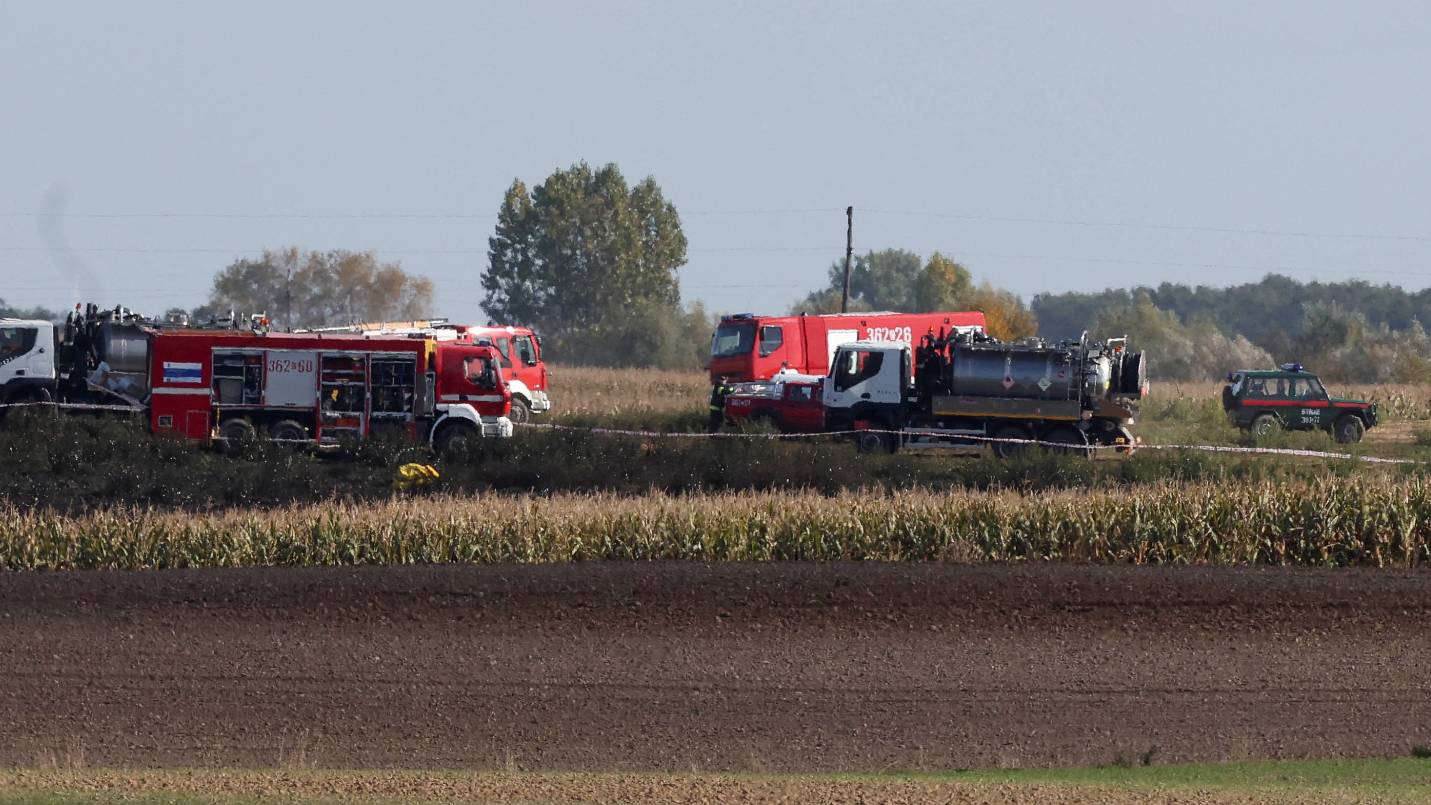 Firefighters were called in to work on the Druzhba pipeline leak. /Kacper Pempel/Reuters 