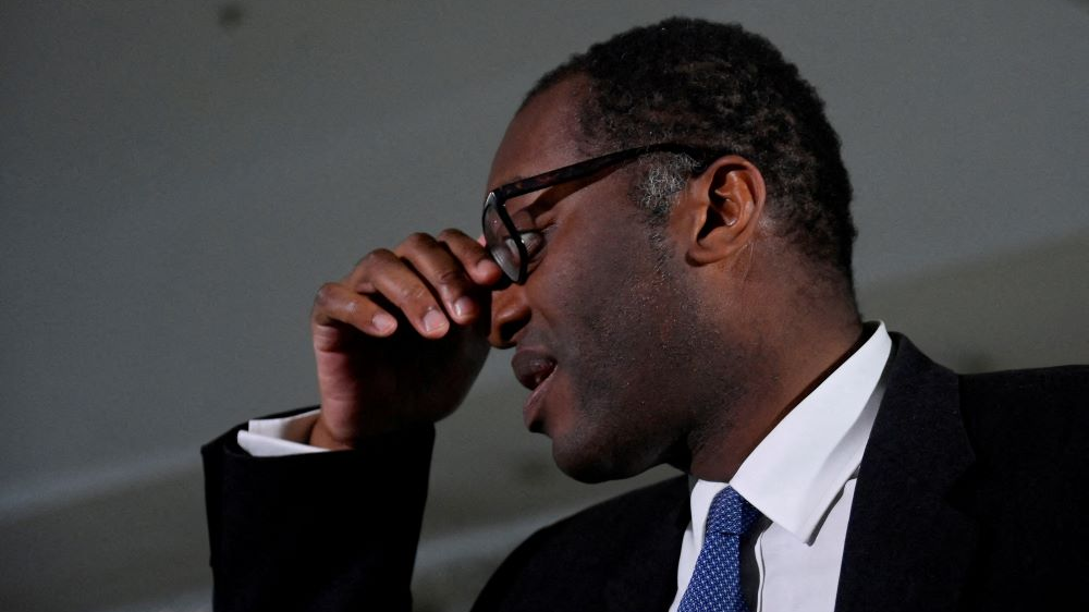 Kwarteng survived just 38 days in the senior government role./Reuters/Toby Melville 