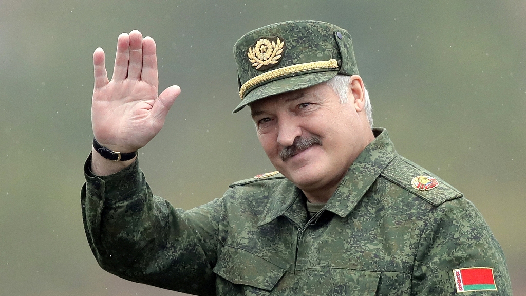 Alexander Lukashenko said this week that his troops would deploy with Russian forces near the Ukrainian border./AP via CFP