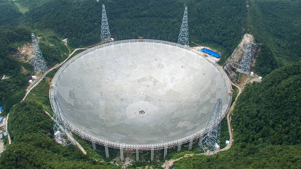 The 500-meter Aperture Spherical Radio Telescope fully opened in 2020. /CFP