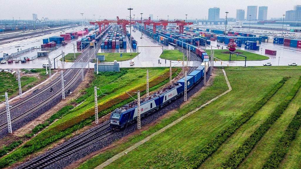 中国和欧洲之间的大部分贸易都是通过铁路完成的。  / CFP