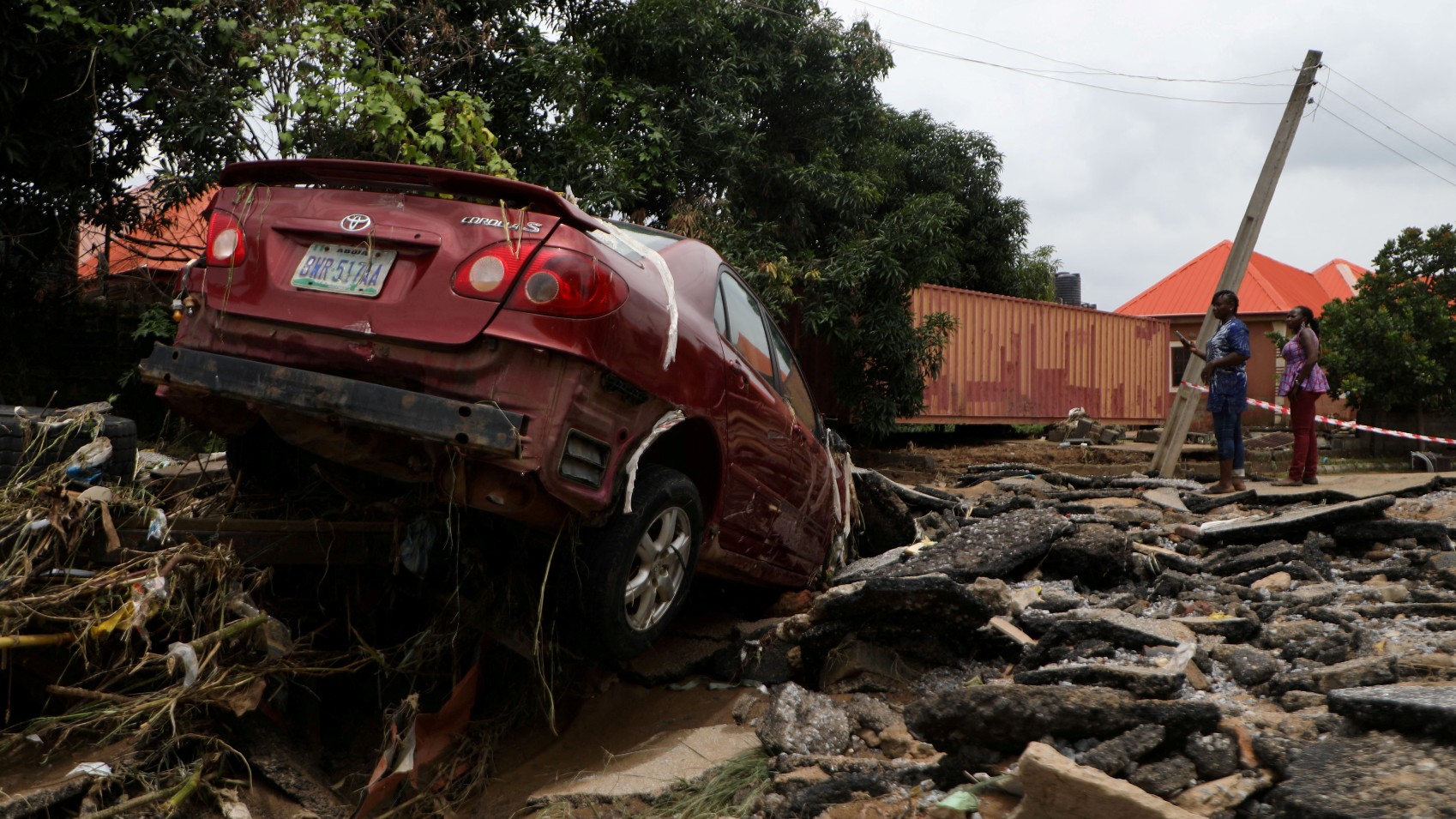 Extreme weather has ravaged many parts of Africa this year. /Afolabi Sotunde/Reuters