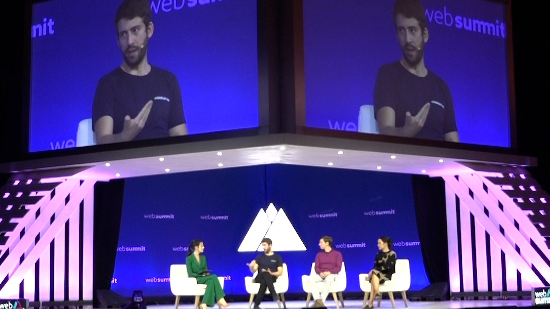 Web Summit is an annual technology conference held in Lisbon./ CGTN