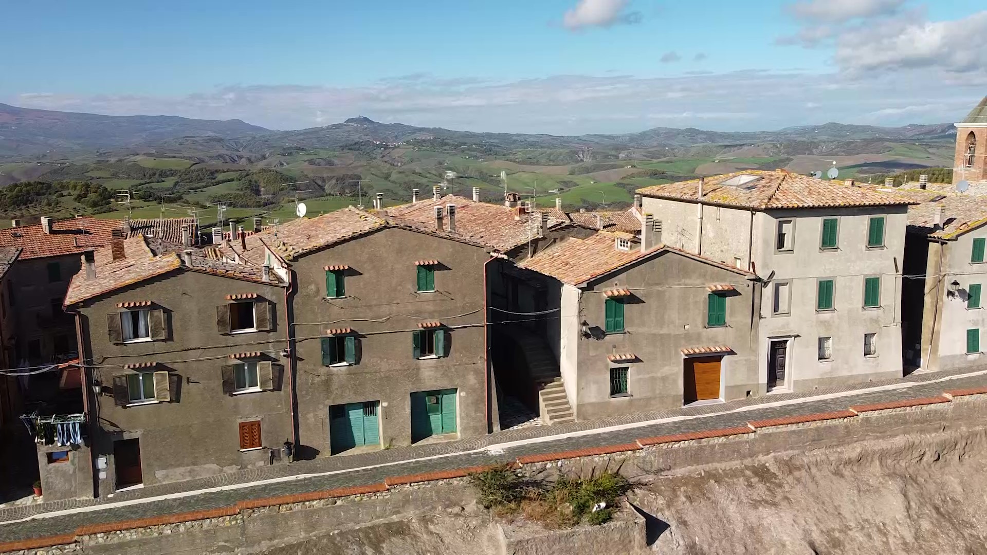 Trevinano is down to just 142 inhabitants, but hopes to remain viable with EU help. CGTN