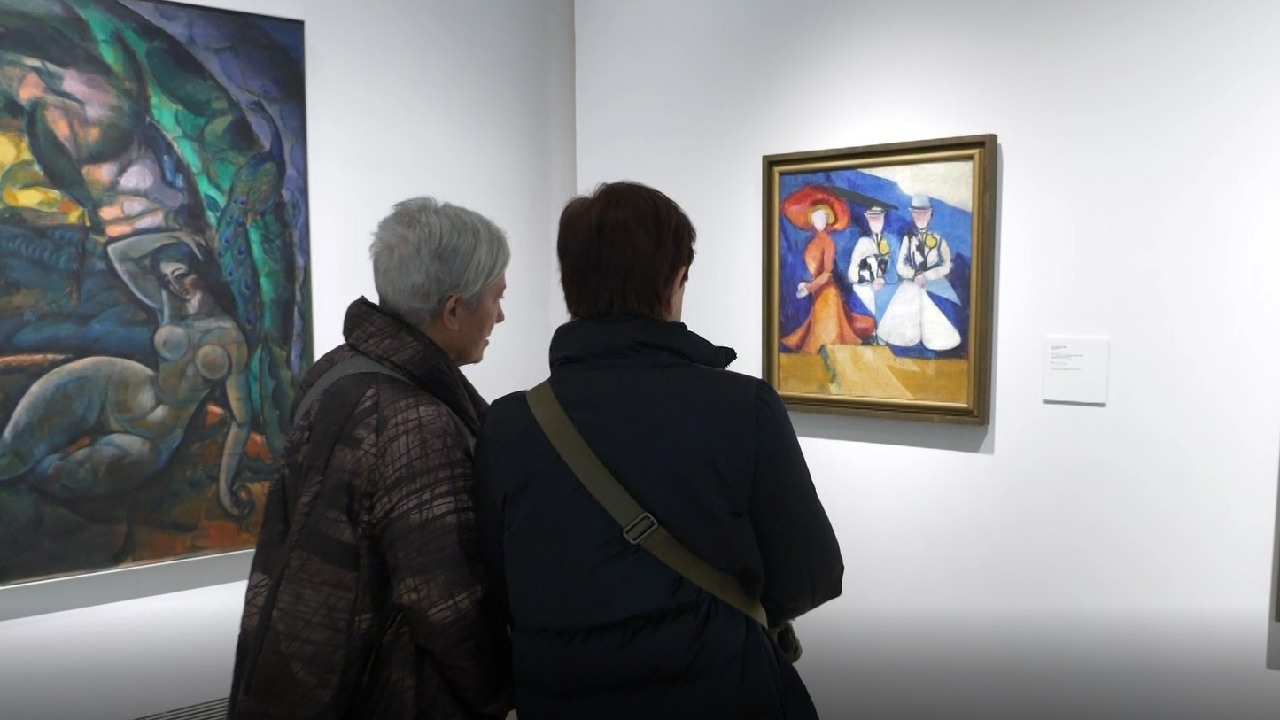 Art saved from Ukraine war appears in Madrid exhibition - CGTN