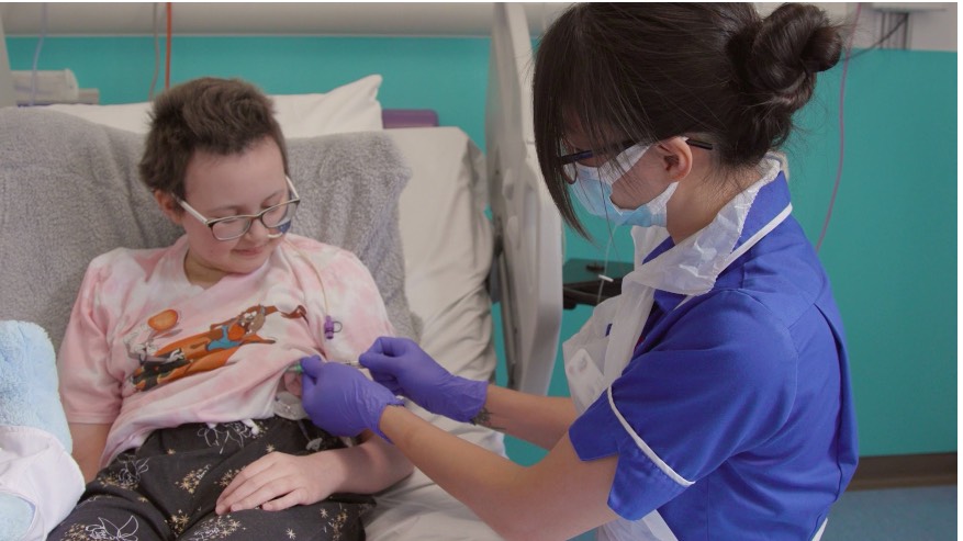 Great Ormond Street Hospital said 13-year-old Alyssa was the first patient known to have been given base-edited T cells. /Great Ormond Street Hospital