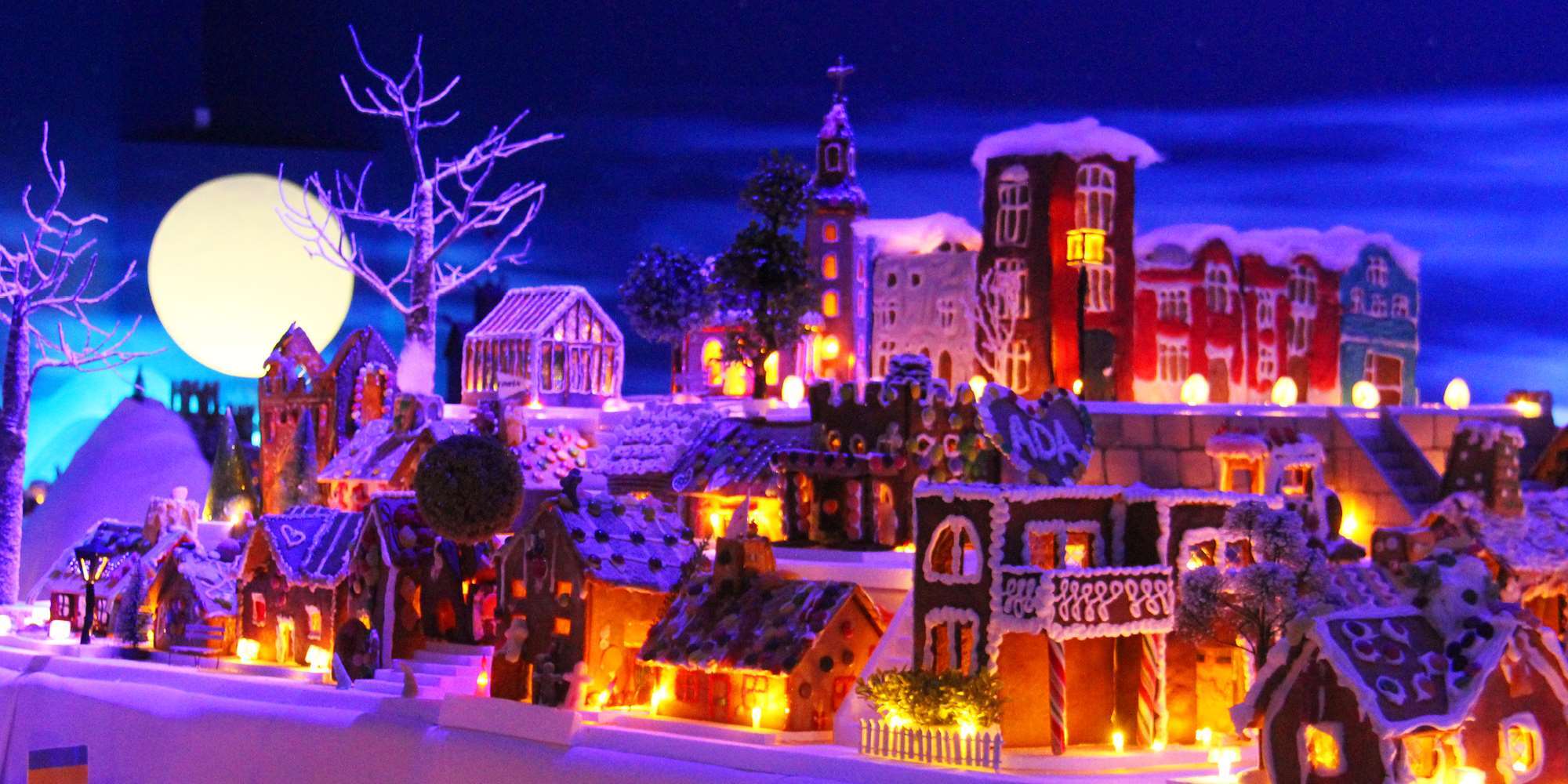 The world's largest gingerbread town in Bergen, Norway./Bergen Sentrum AS via visitbergen.com