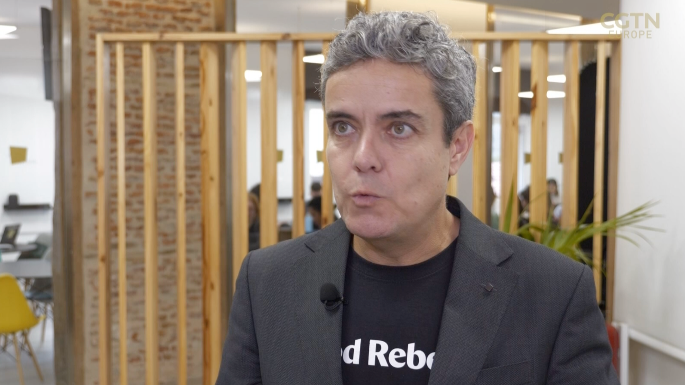 Good Rebels CEO Fernando Polo says productivity has increased since the four-day working week was introduced. /CGTN