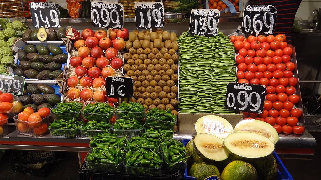 The New Year has brought a 5% drop on the cost of basic foodstuffs in Spain. /Soenke Bullerdiek/Getty Creative/CFP