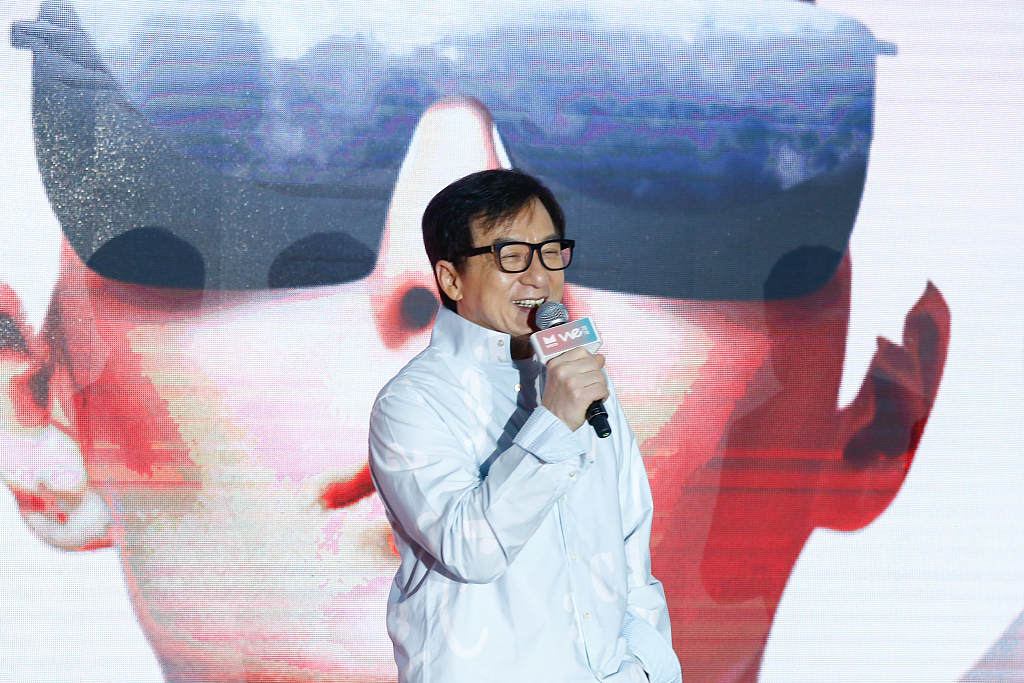 Jackie Chan in Beijing in 2017. /CFP