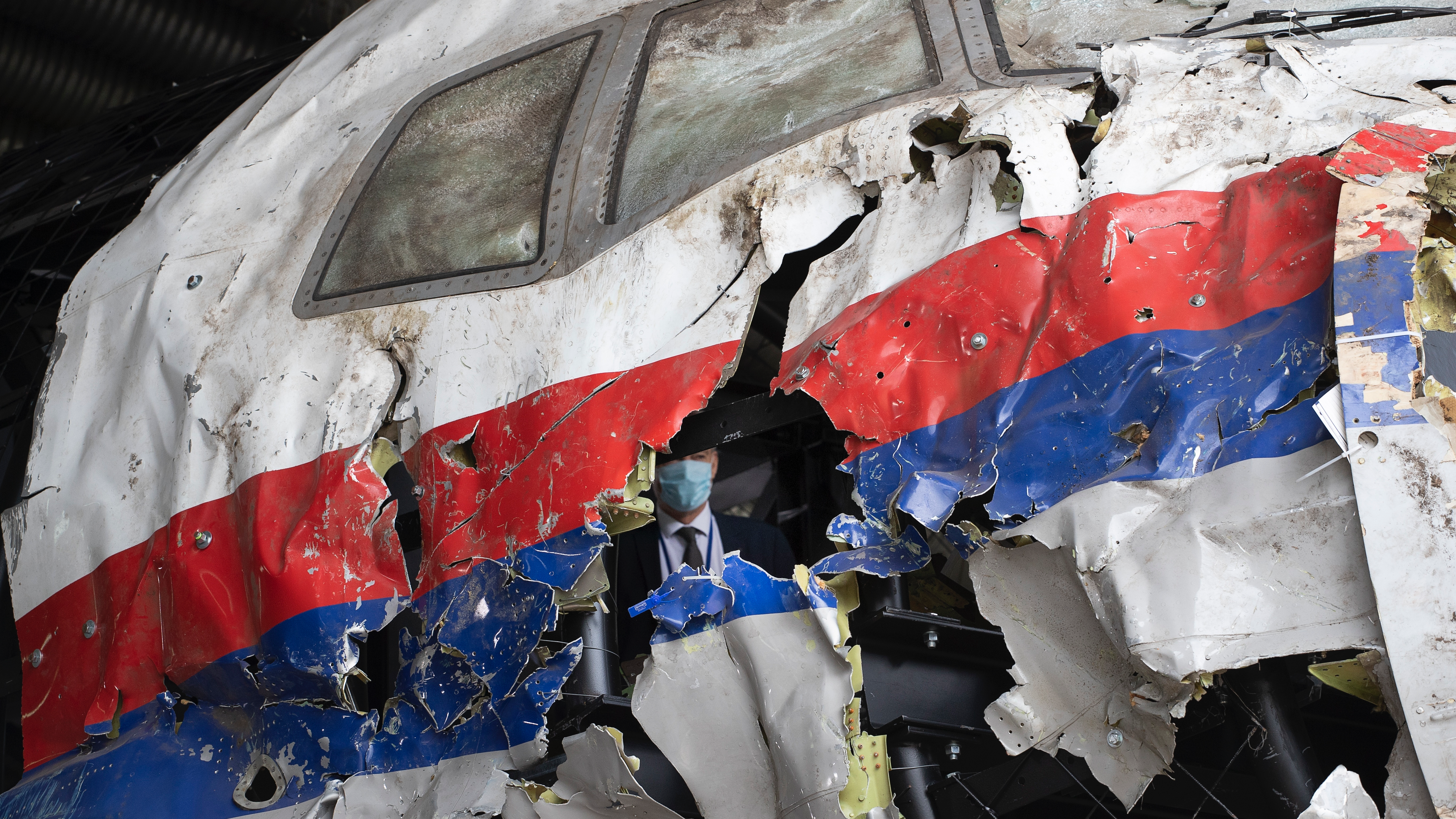 The Malaysian Airlines MH17 flight was shot down over separatist-held eastern Ukraine on July 17, 2014. /Peter Dejong/AP