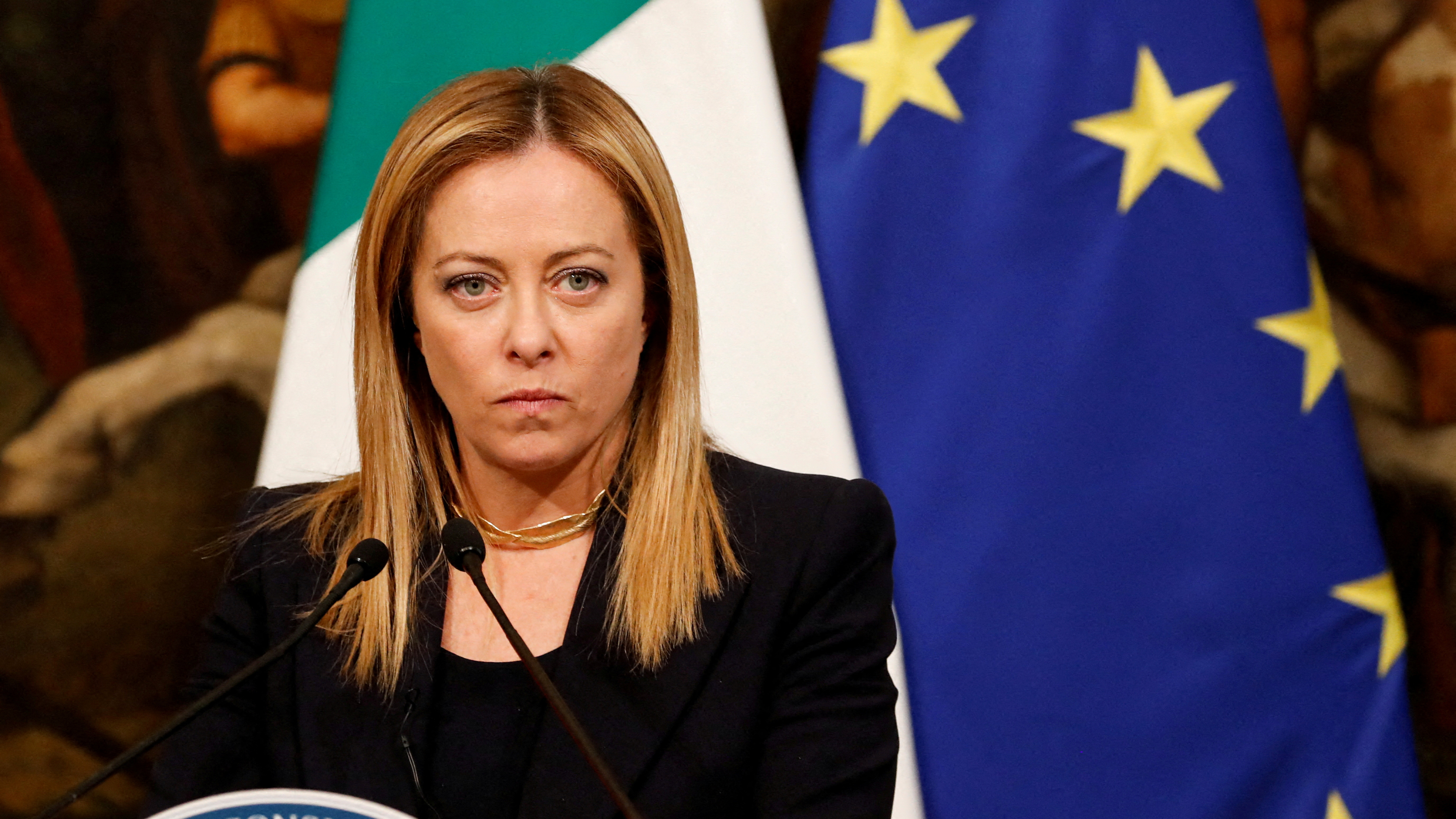 Italy's Prime Minister Giorgia Meloni. /Remo Casilli/Reuters