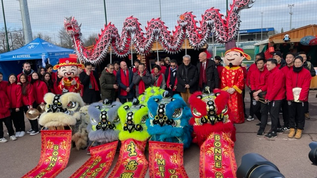 January 29 marked China Day, when French football celebrated the Lunar New Year. /CGTN