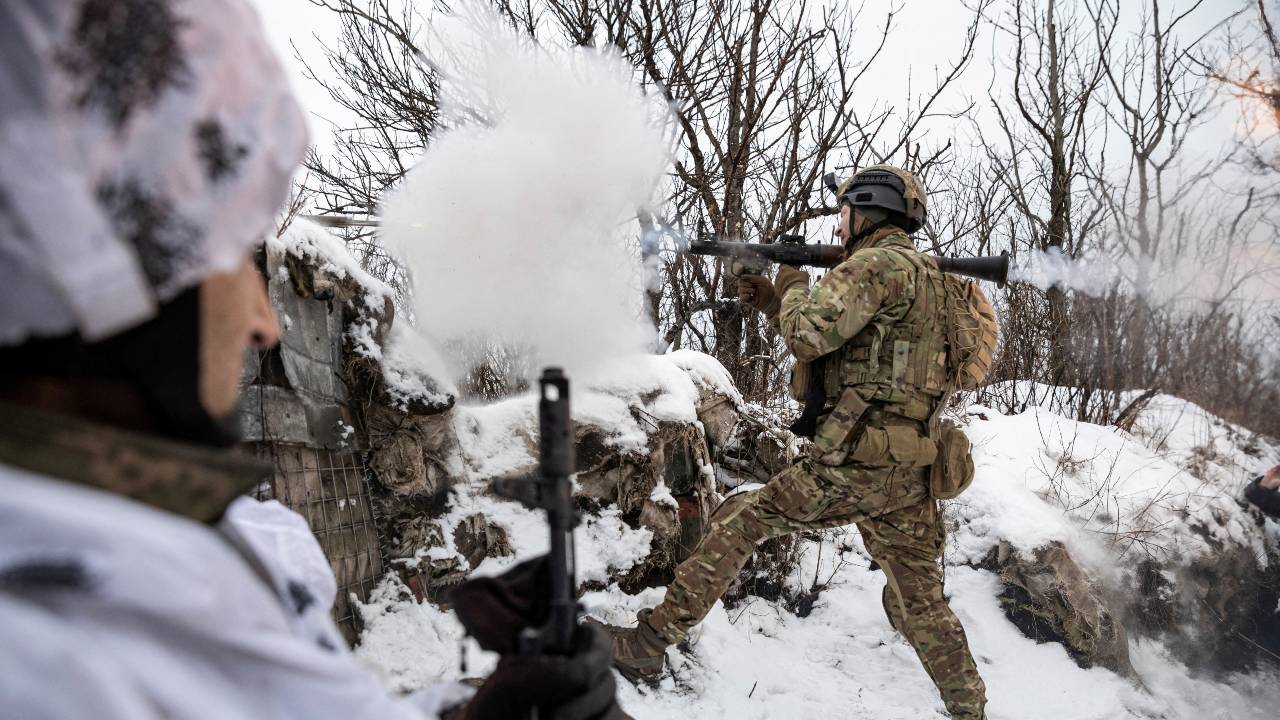 Ukrainian fighters are trying to repel Russia's intensified assaults in the eastern Donbas area. /Marko Djurica/Reuters