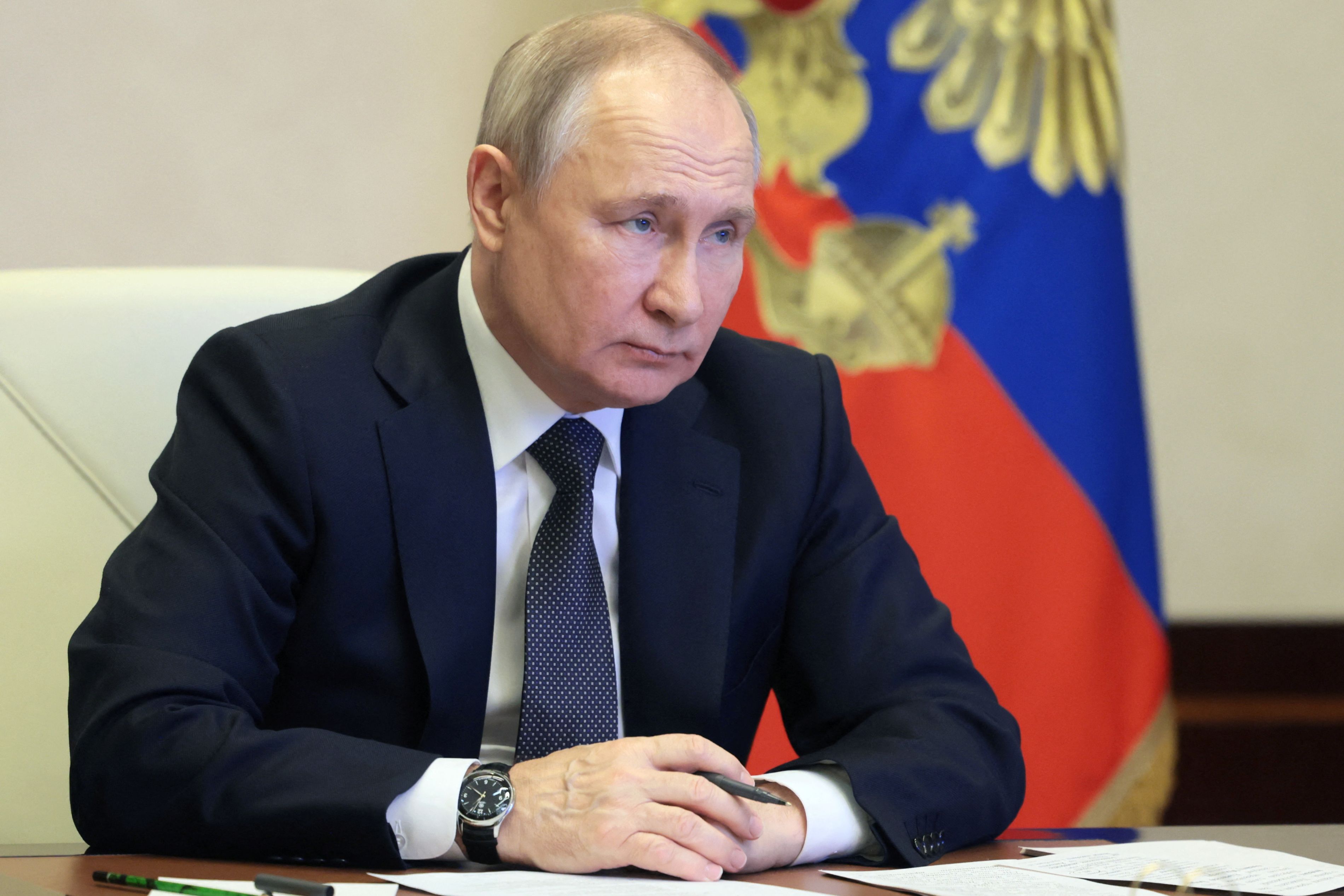 Emmanuel Macron wants Vladimir Putin back at the negotiating table. /Sputnik/Mikhail Metzel/Reuters
