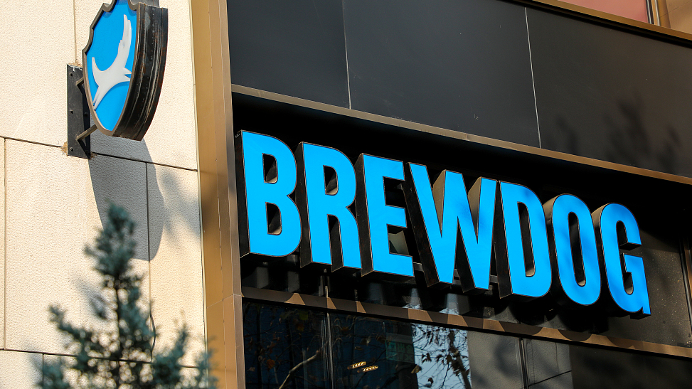 Brewdog has an international network of over 110 bars, but currently only one in China. Brewdog Shanghai opened in 2020./ CFP