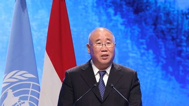 Xie Zhenhua, China's Special Envoy on Climate Change, at the UN Climate Change Conference COP27 in Sharm El Sheikh, Egypt. /CFP