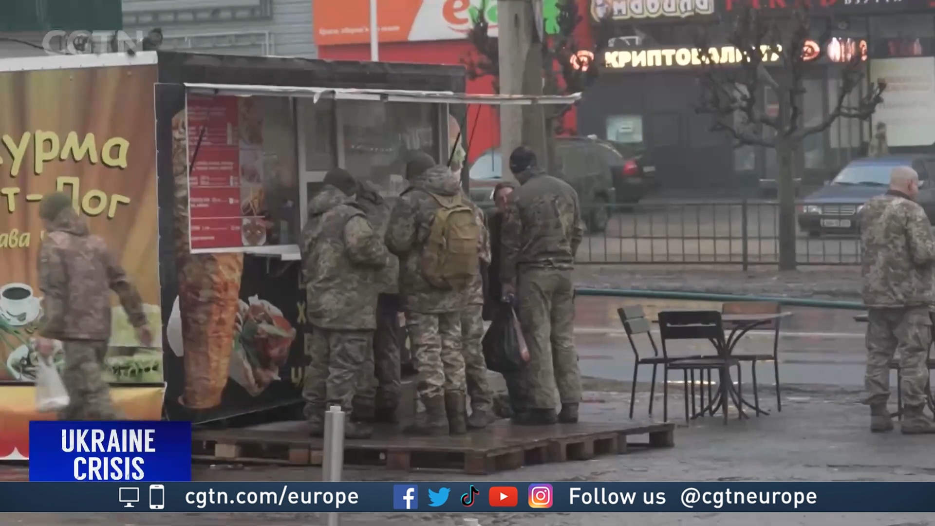 Soldiers are now a vital part of the local economy. /CGTN