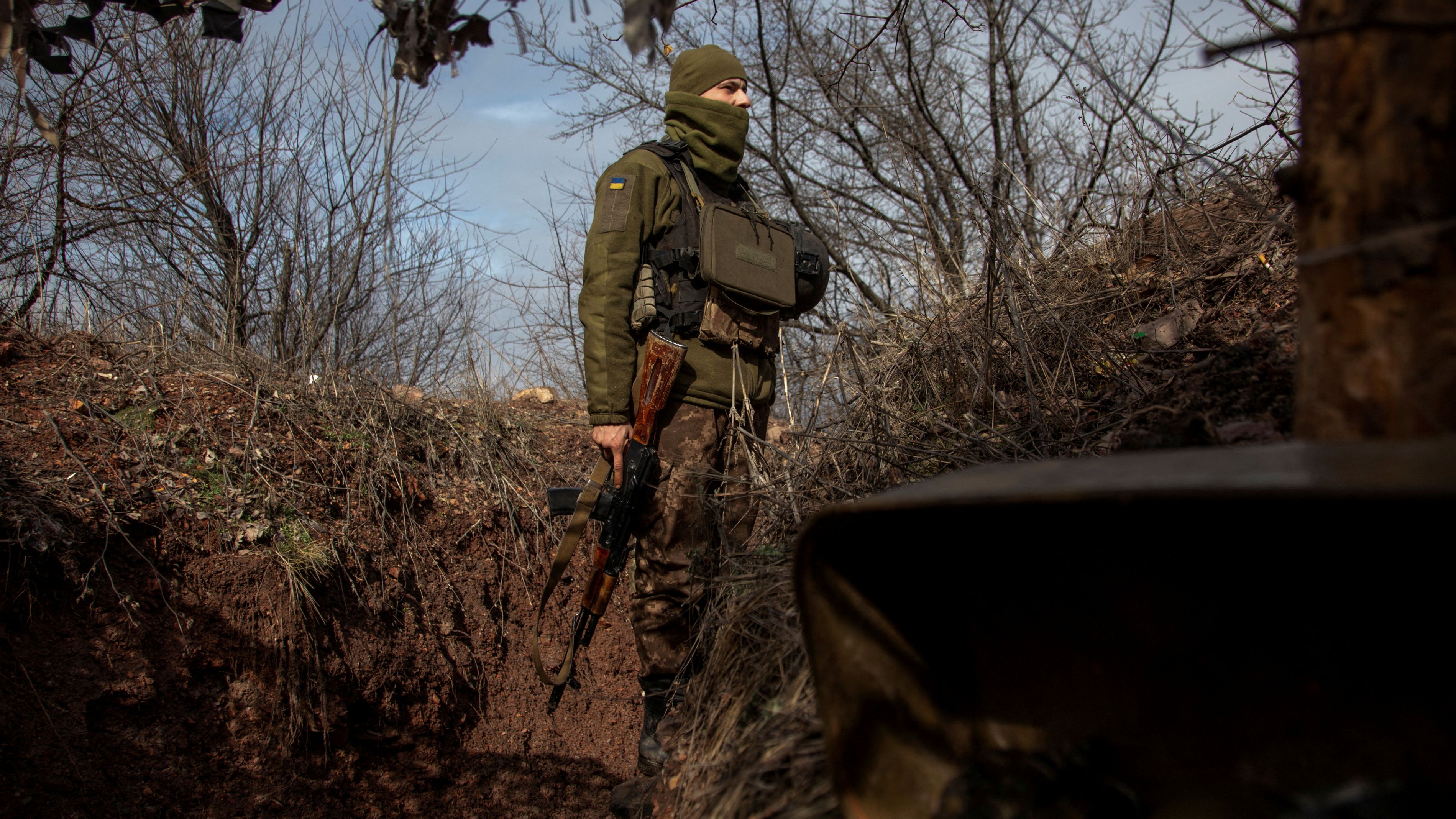Soldiers face huge pyschological challenges, says a Ukrainian medical manager. /Oleksandr Ratushniak/Reuters