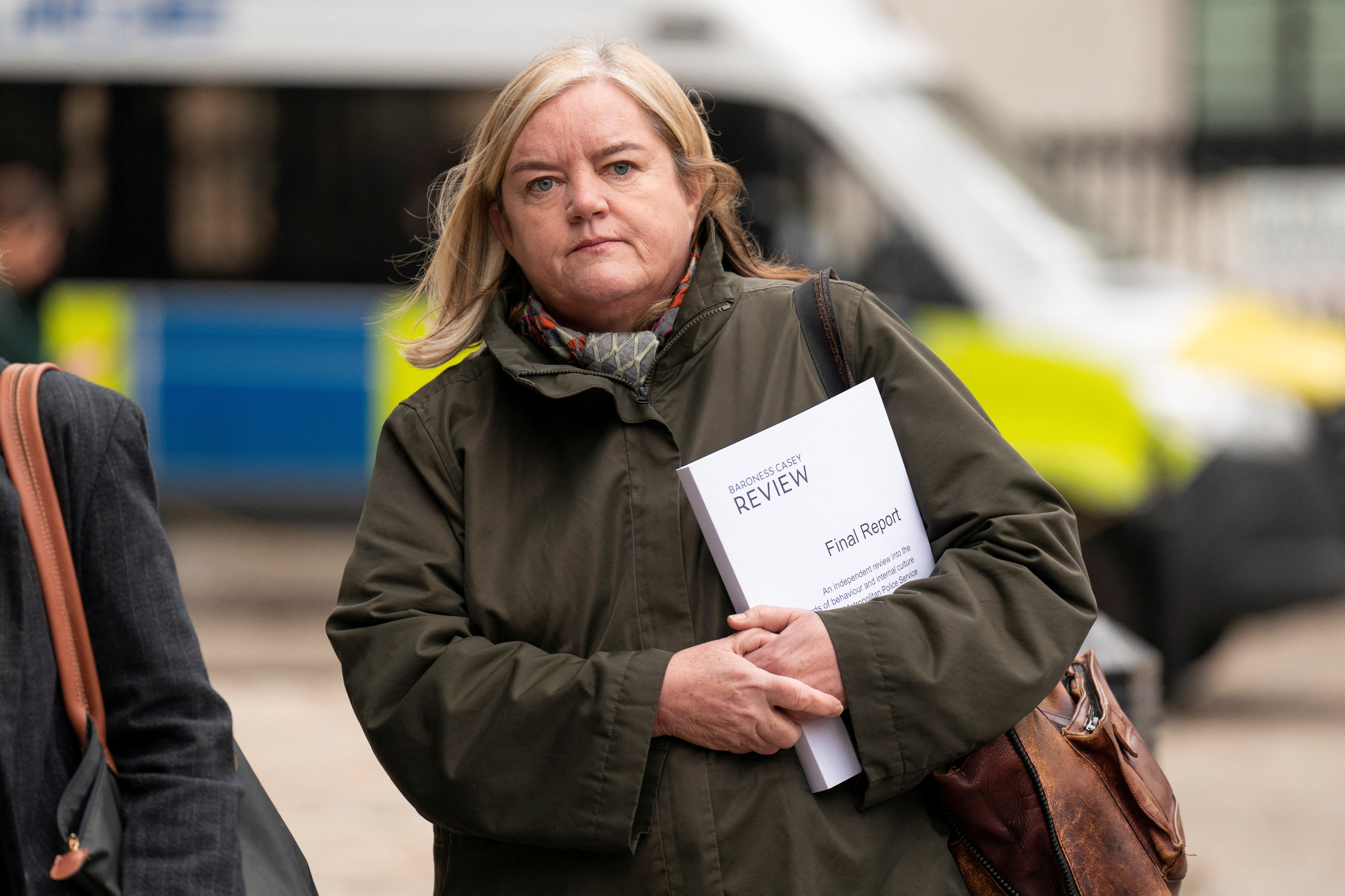 Louise Casey, author of The Baroness Casey Review into the Metropolitan Police Force. Kirsty O'Connor/Pool via Reuters