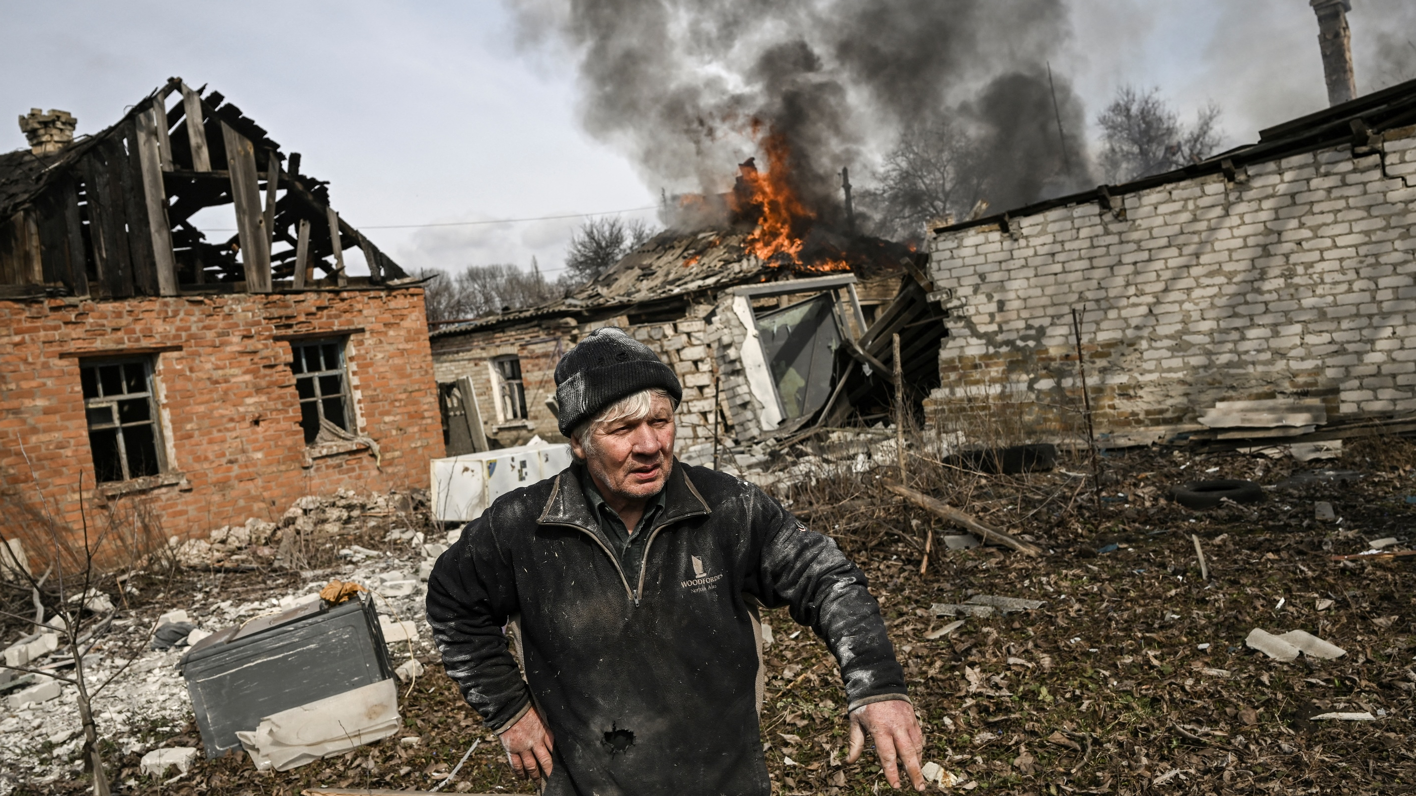 Shelling has continued in the town of Chasiv Yar, near Bakhmut. /Aris Messinis /AFP
