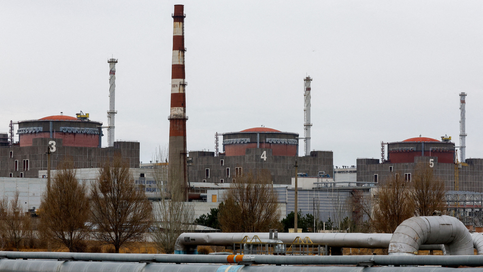 Ukraine's Zaporizhzhia nuclear plant has been under Russian occupation since the first few weeks of the war, sparking fears of a nuclear disaster./Reuters/Alexander Ermochenko.