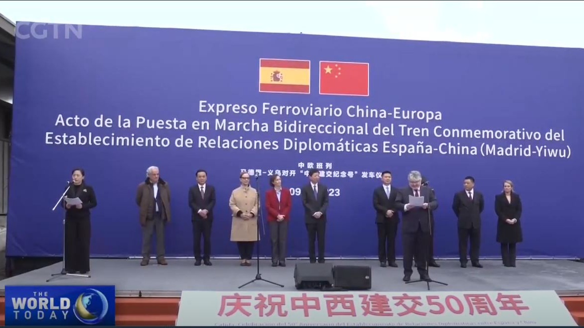 Fifty years of diplomatic ties between China and Spain is being celebrated across the country /CGTN Europe
