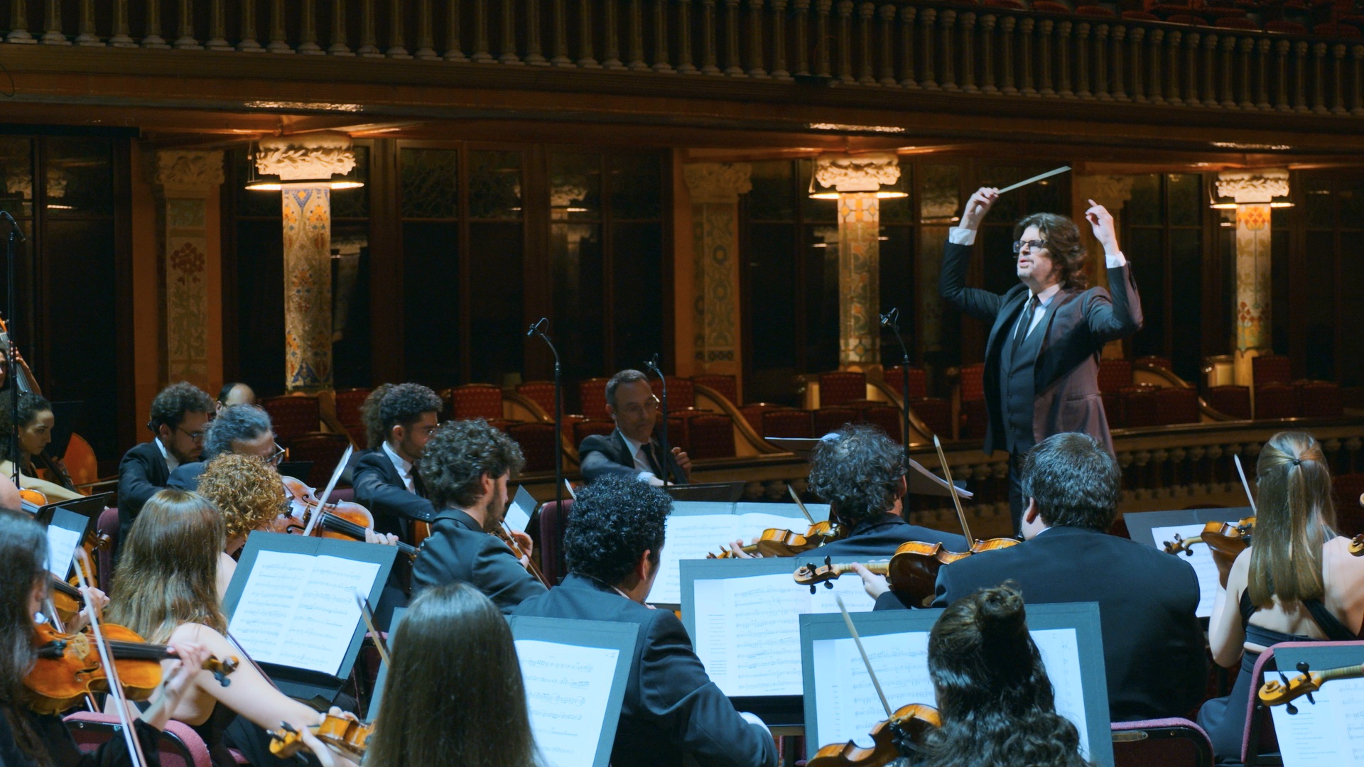 The Franz Schubert Filharmonic Orchestra is based in Barcelona. /CMG