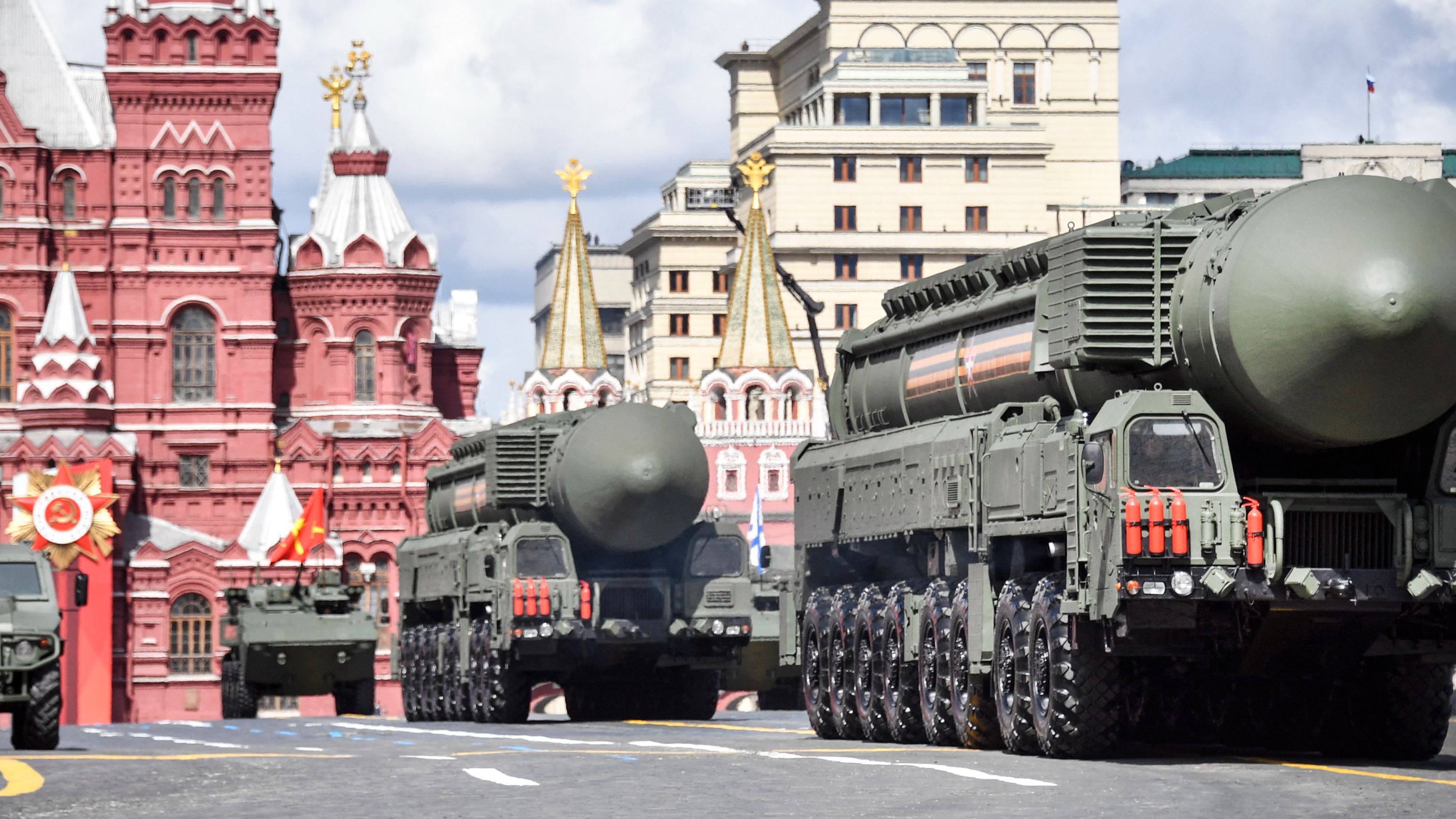 Some of Russia's nuclear missile stock could soon be in Belarus. /Kirill Kudryavtsev/AFP