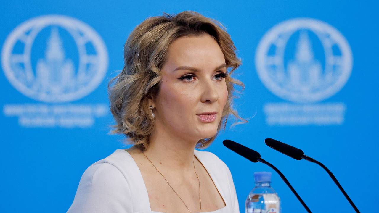 Russian Presidential Commissioner for Children's Rights Maria Lvova-Belova, who is wanted by the ICC on war crime charges, was due to attend the meeting. /Maxim Shemetov/Reuters