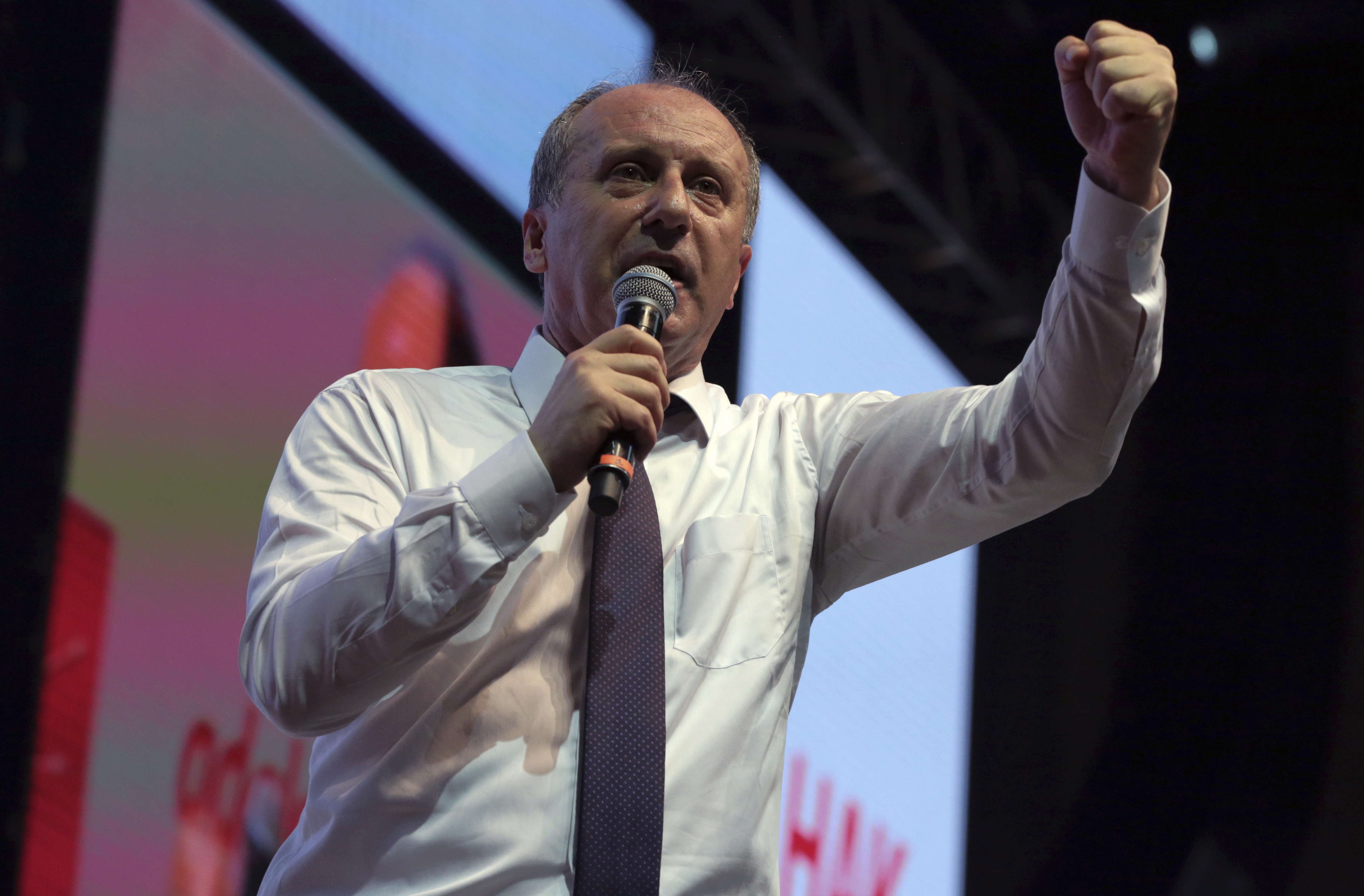 2018 Republican presidential candidate Muharrem Ince has vowed to run again. Source AP/ Burhan Ozbilici