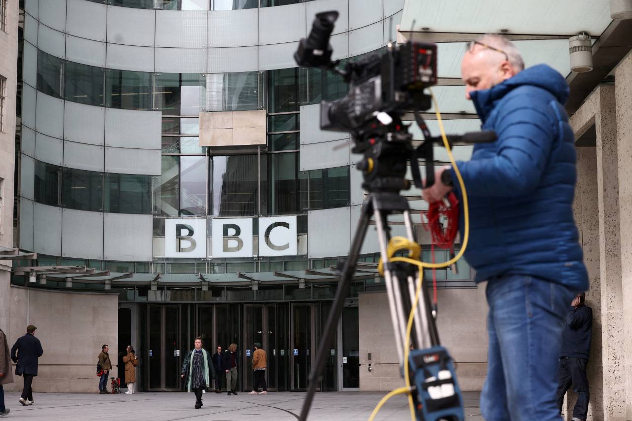 The UK government gives £90 million ($111mn) to its BBC World Service each year. /Henry Nicholls/Reuters