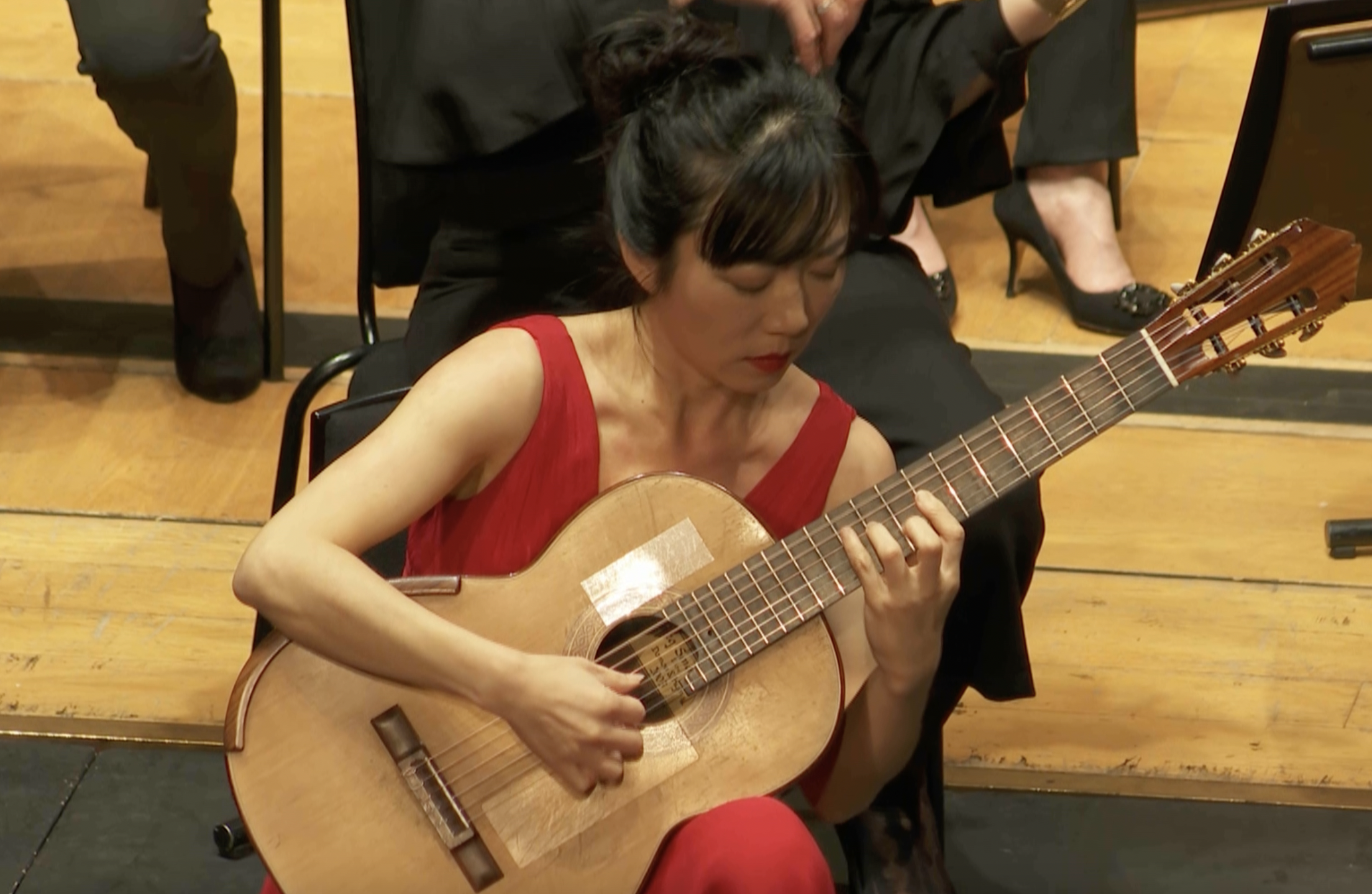 Top Chinese musicians played in Central London's Cadogan Hall. /CGTN