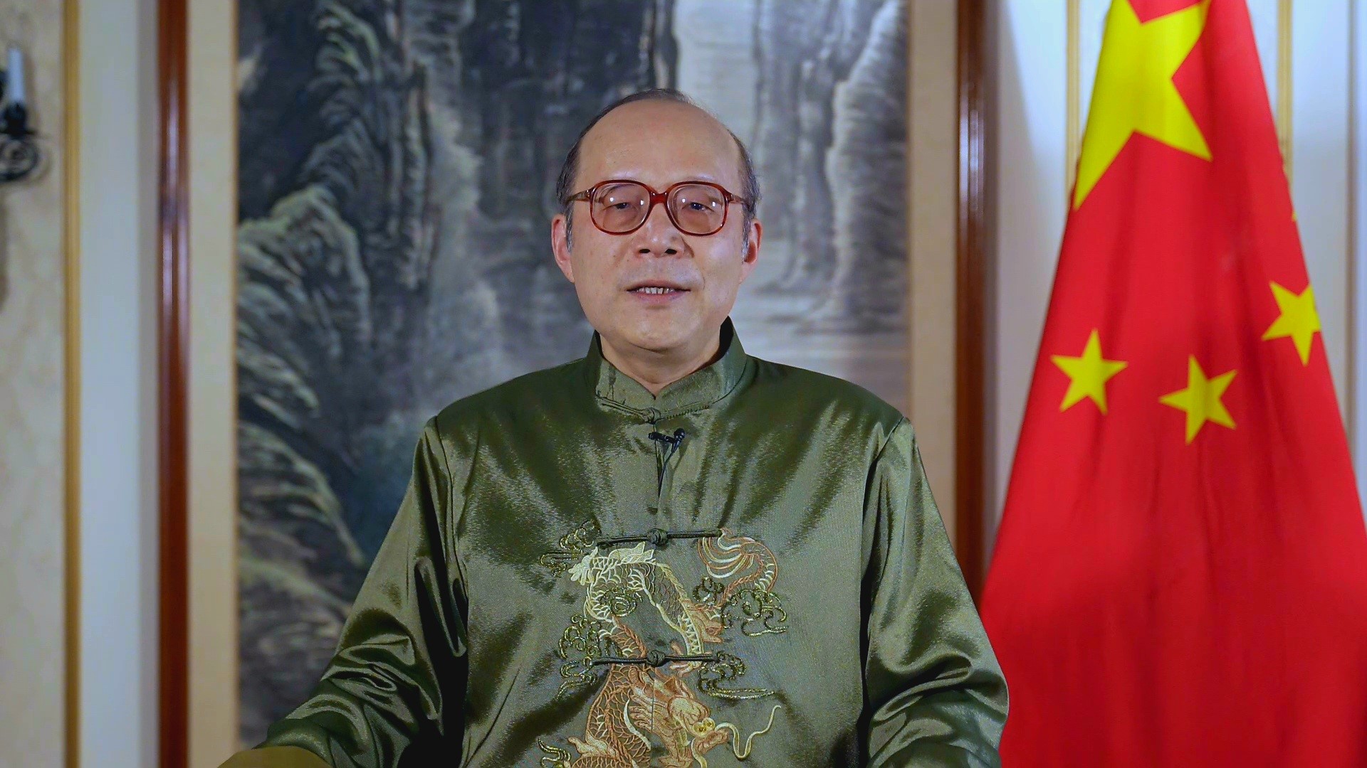 Chen Xu said Harmony in diversity was one of the enduring values of China's civilization /CMG