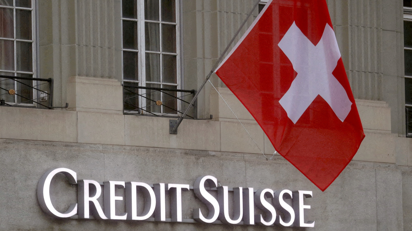 In March, Swiss banking giant UBS bought Credit Suisse for $3.25 billion to save the country's second largest bank from collapse./Reuters/Pierre Albouy