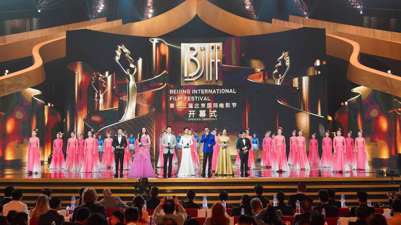 The 13th Beijing International Film Festival (BJIFF) opens in Beijing on April 22, 2023. /CMG