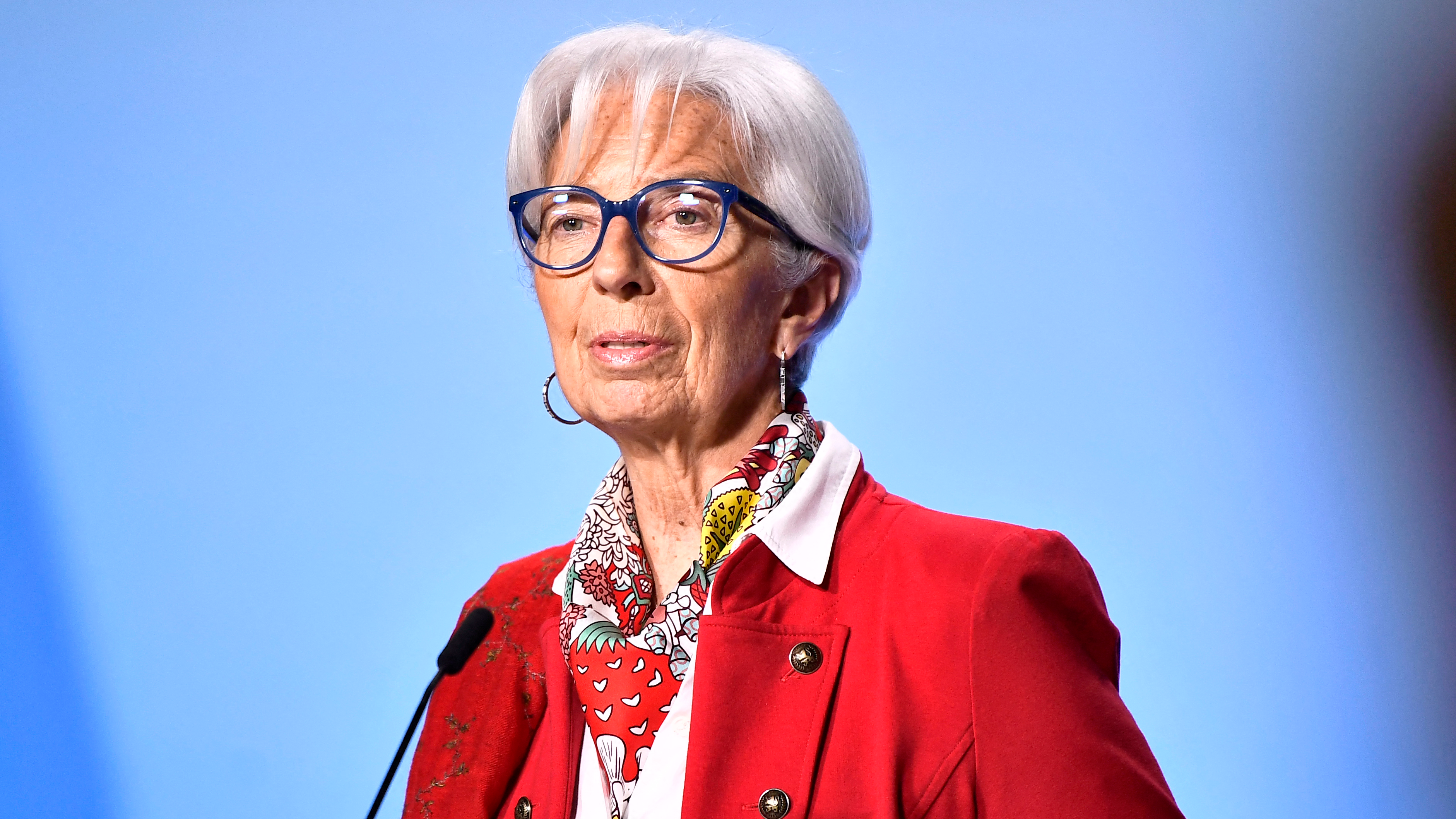 European Central Bank President Christine Lagarde won't say how she will respond to inflationary pressures across Europe. /Caisa Rasmussen/TT News Agency/AFP
