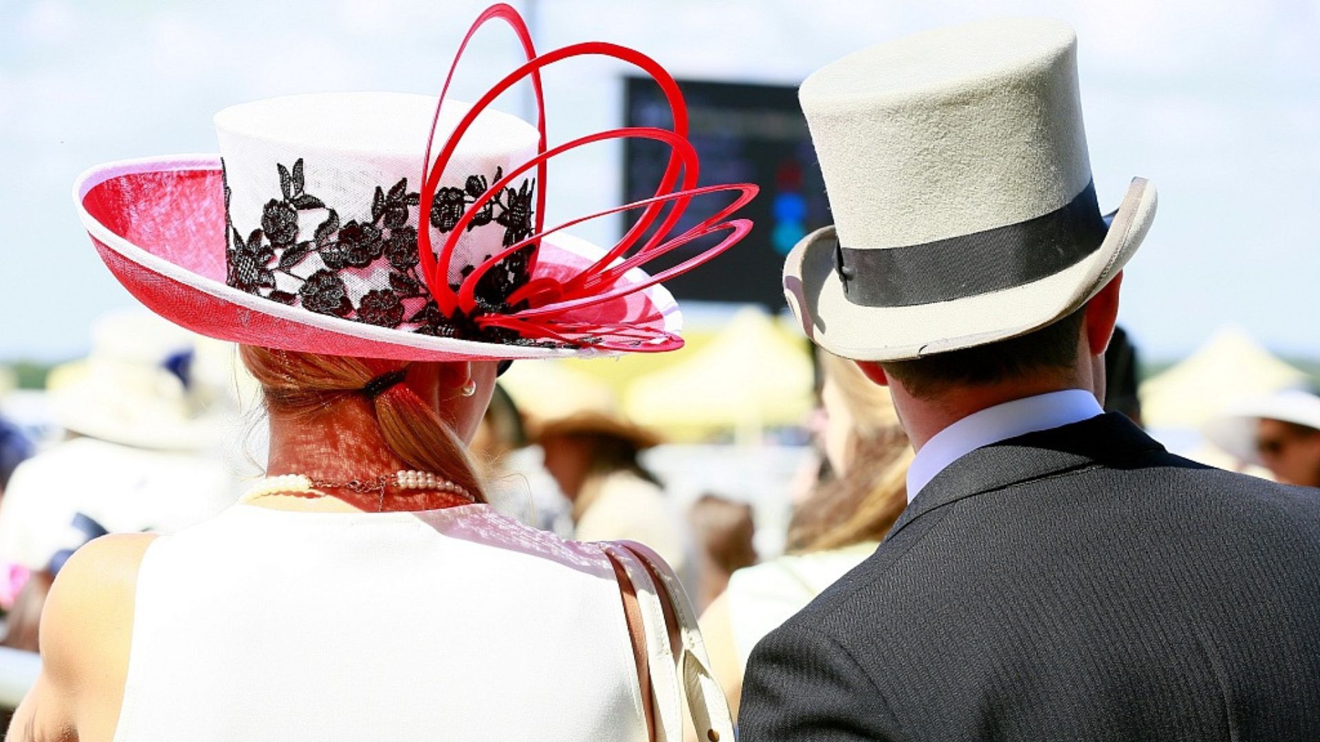 Hats can be a social signifier – and they can also give you some space. /CFP