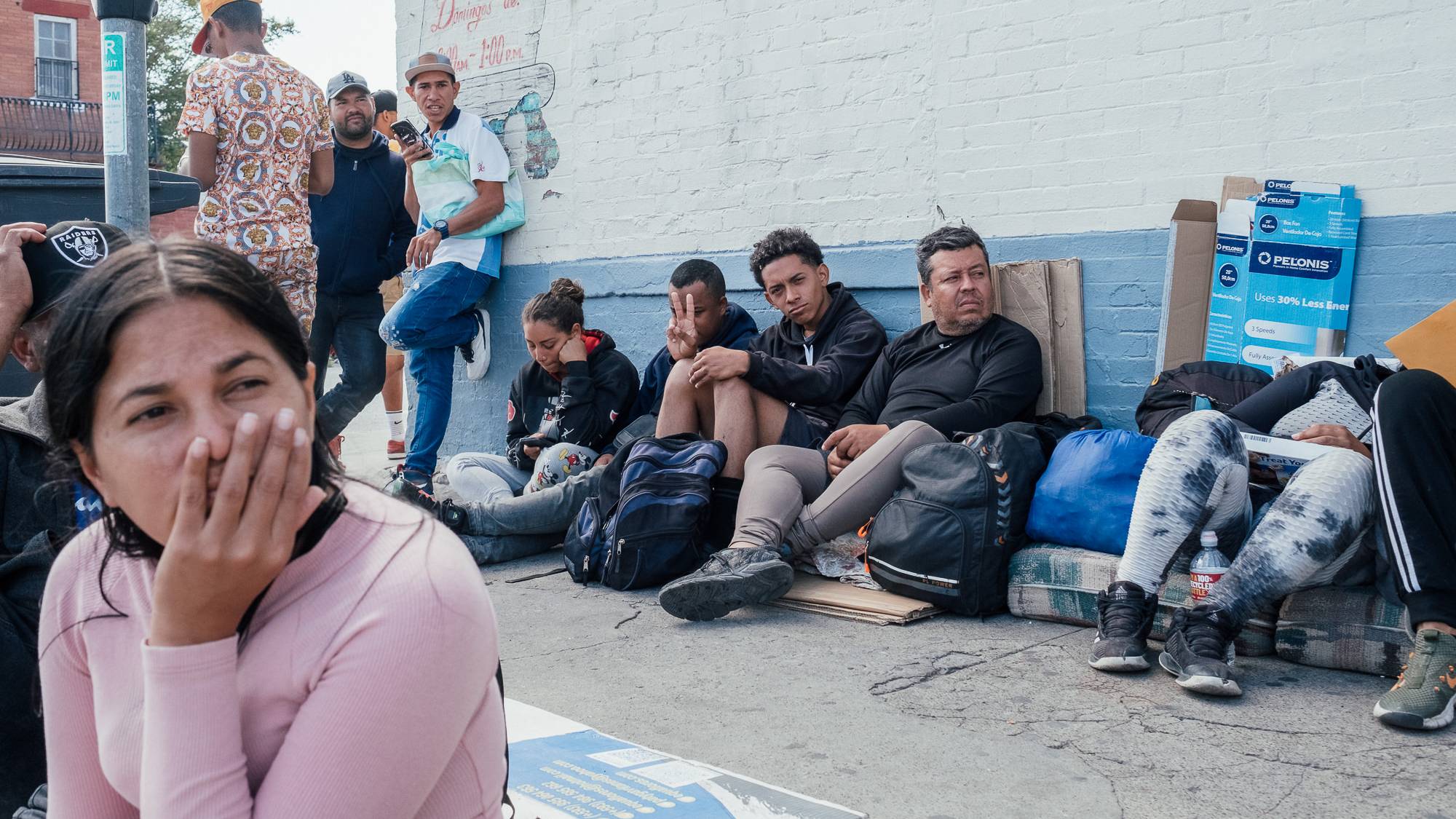 Many migrants who made the trip are now waiting for processing the U.S. city of El Paso. /Francisco Vasquez/@cisconyc