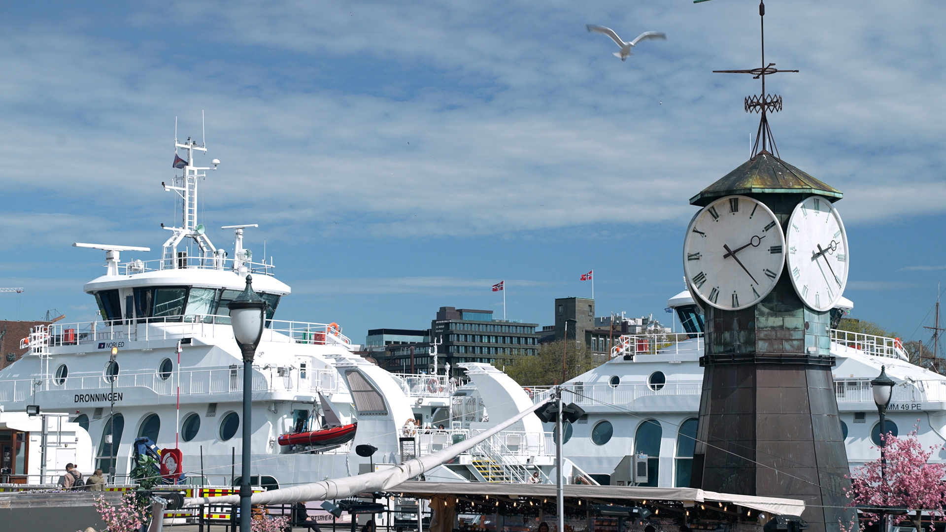 From Oslo's city center, numerous ferry lines take passengers to nearby islands. /Gasser/CGTN